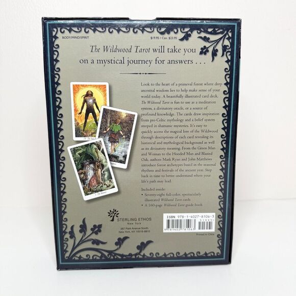 The Wildwood Tarot Deck: Wherein - Card Book, by Ryan Mark; Matthews - Excellent - Picture 6 of 7